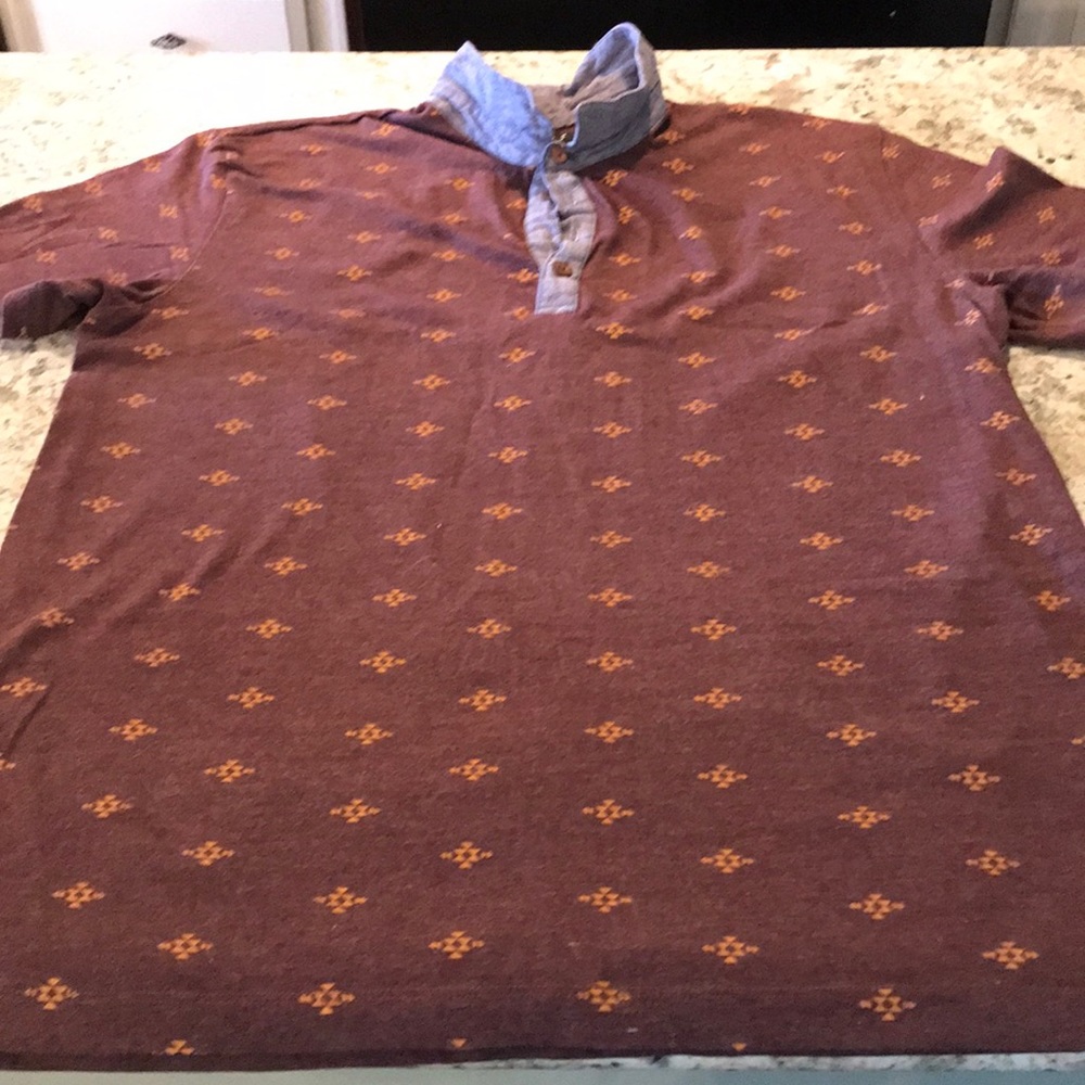 21Men H&M Tribal Polo